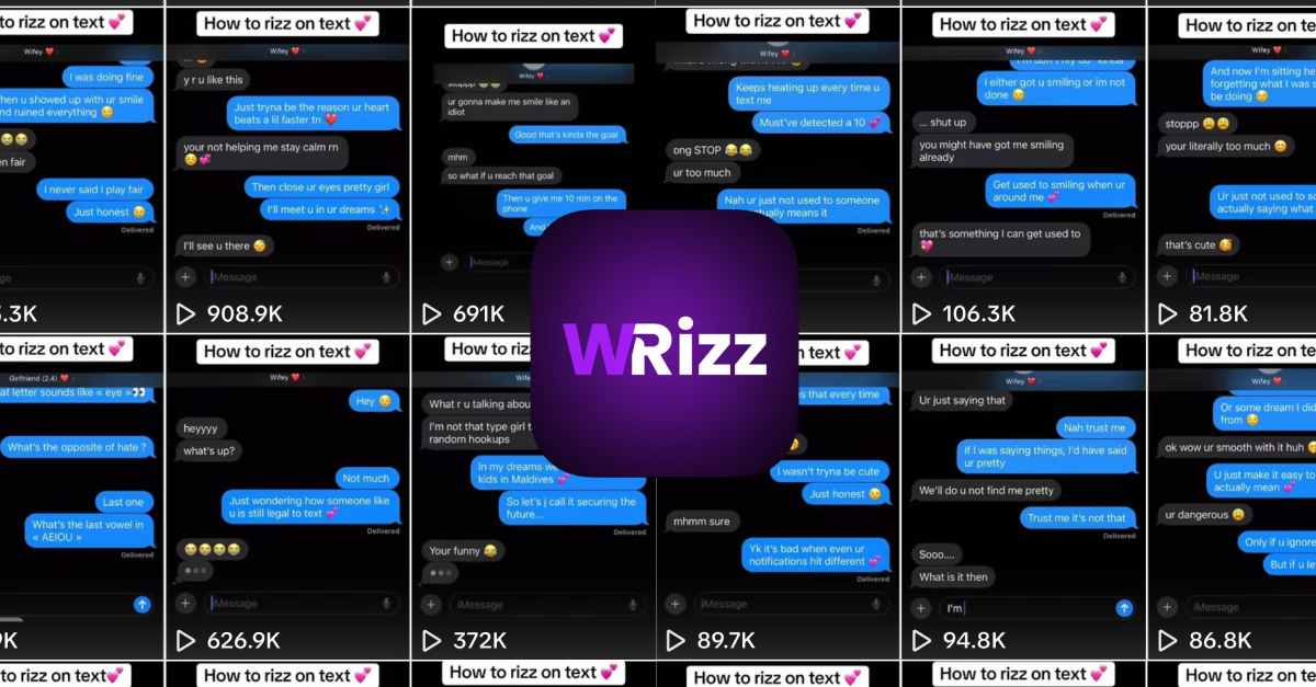 WRizz’s first 14M views & Gen Z’s viral text format