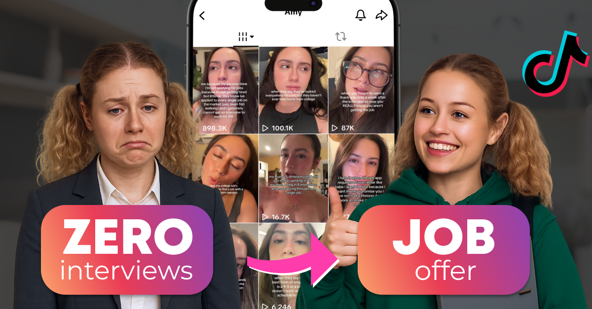 Student side-gig platform marketing play on TikTok