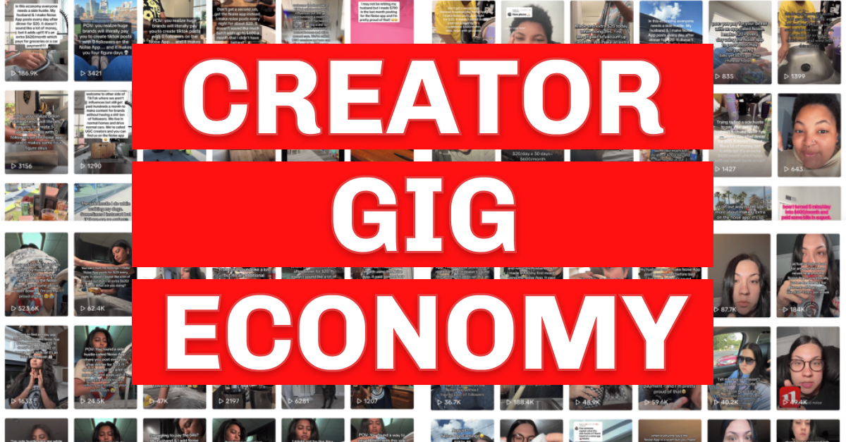 The TikTok Gig Economy