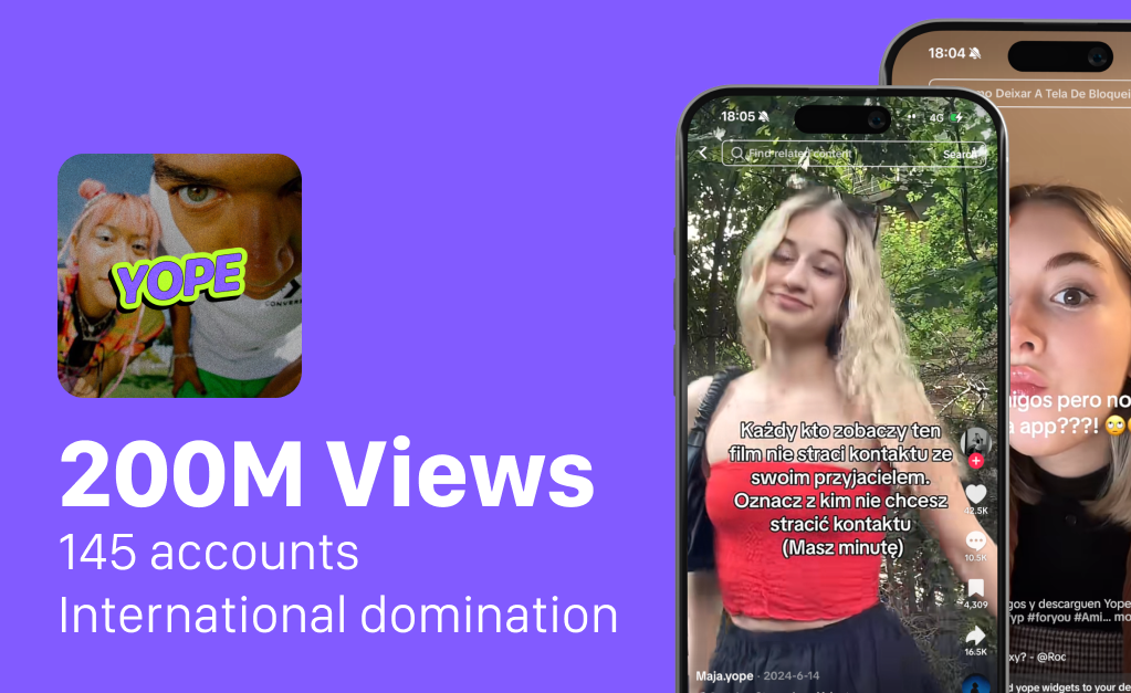 Yope’s 200M Views International Expansion