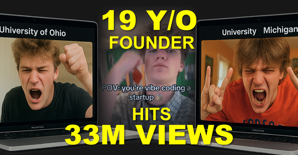 19y founder building “student Omegle”