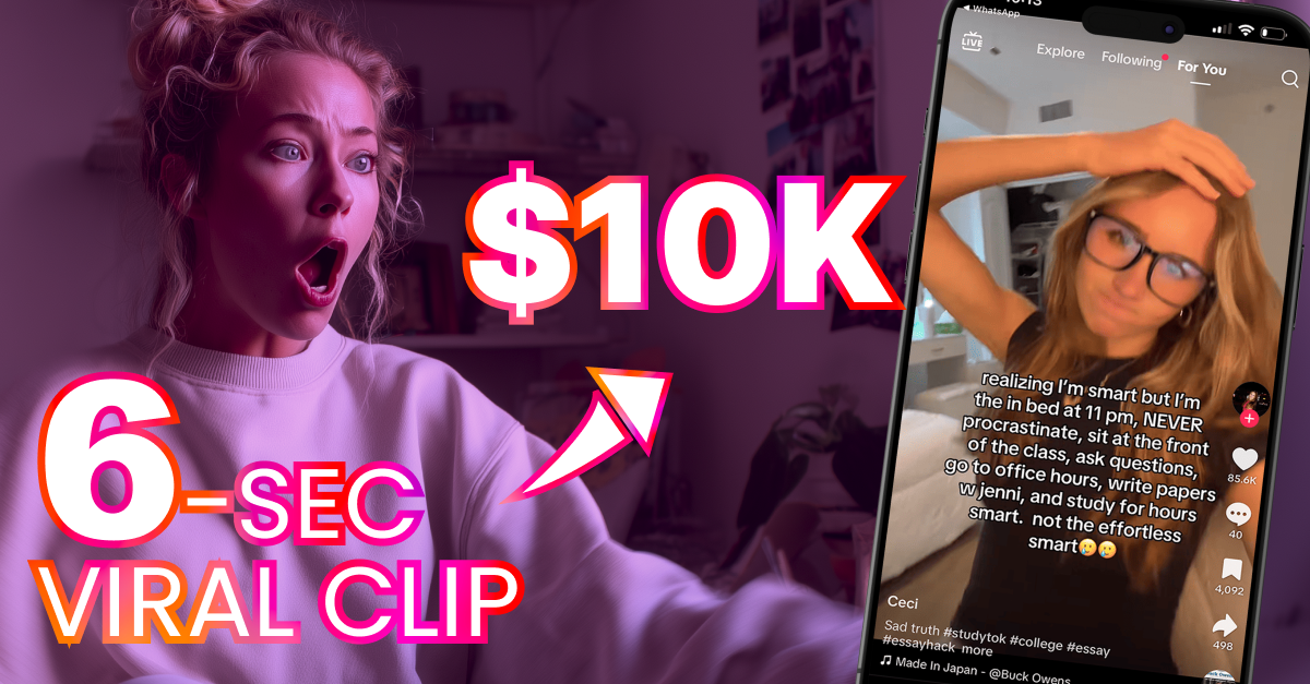 The 6-sec viral clip that drove $10,000
