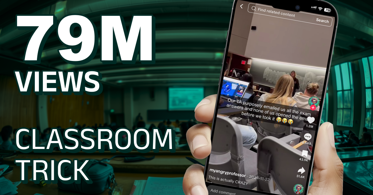 Study App Hired Actors & Classroom to do 79M views