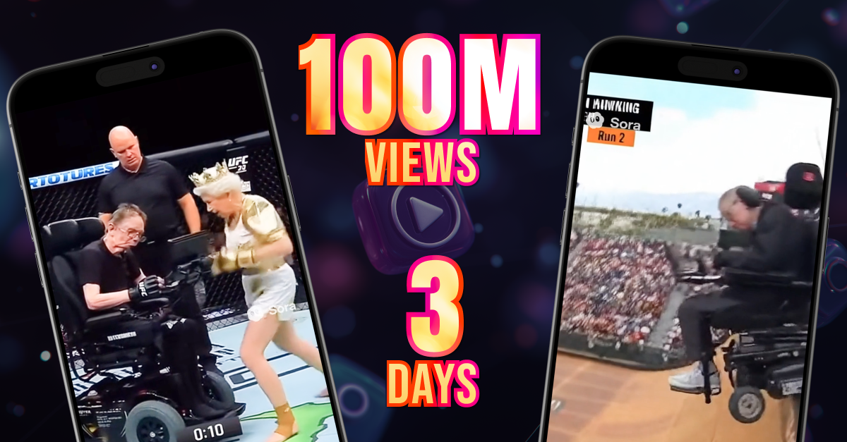100M Views in 3 Days (Sora 2)
