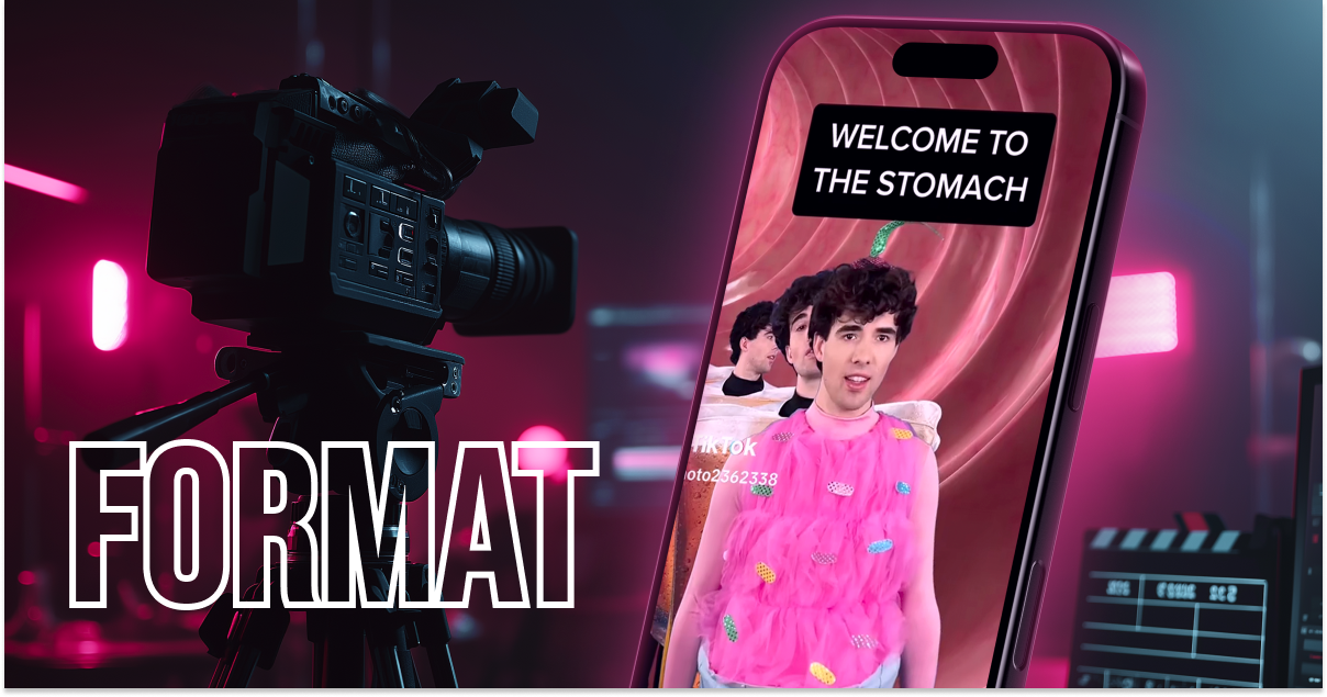 Green-screen skit