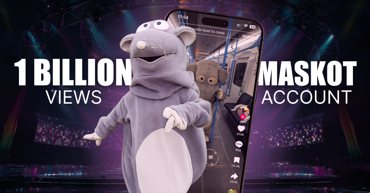 1 billion-view mascot account