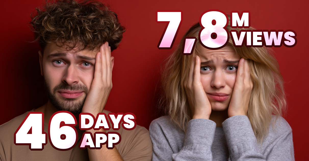 46-day-old Red Flag Chat Analysis App hits 7.8M views with UGC