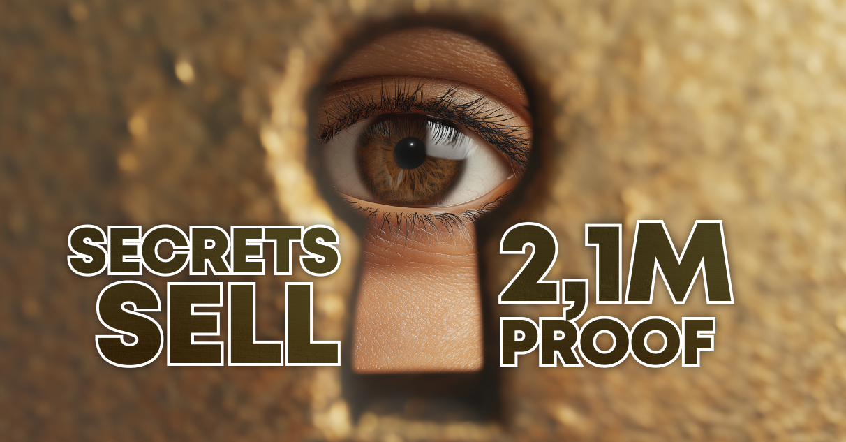 1 Secret = 2.1M Views