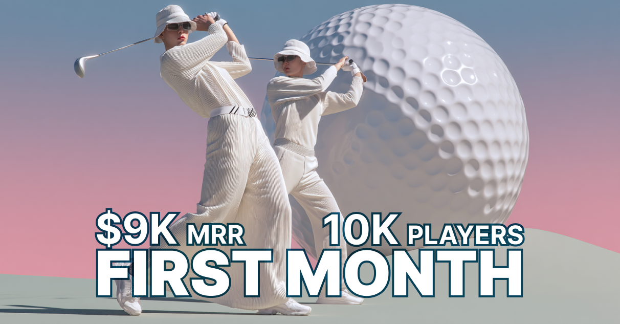 Golf AI App Reaches $9K in First Month