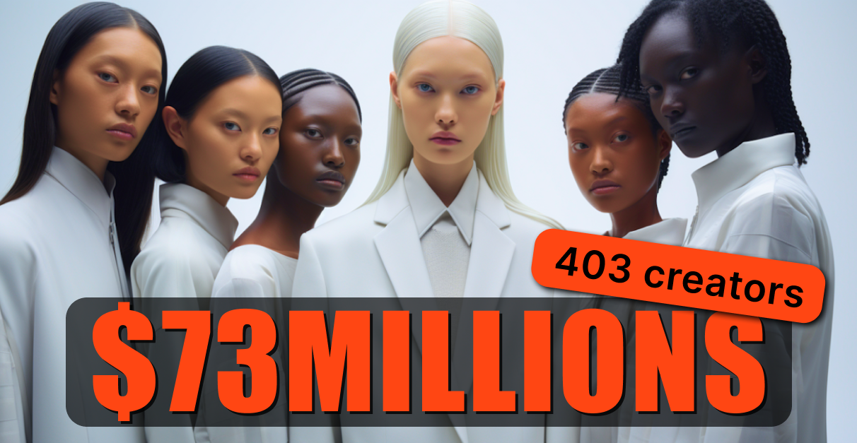 $73 million over 400K influencer referrals