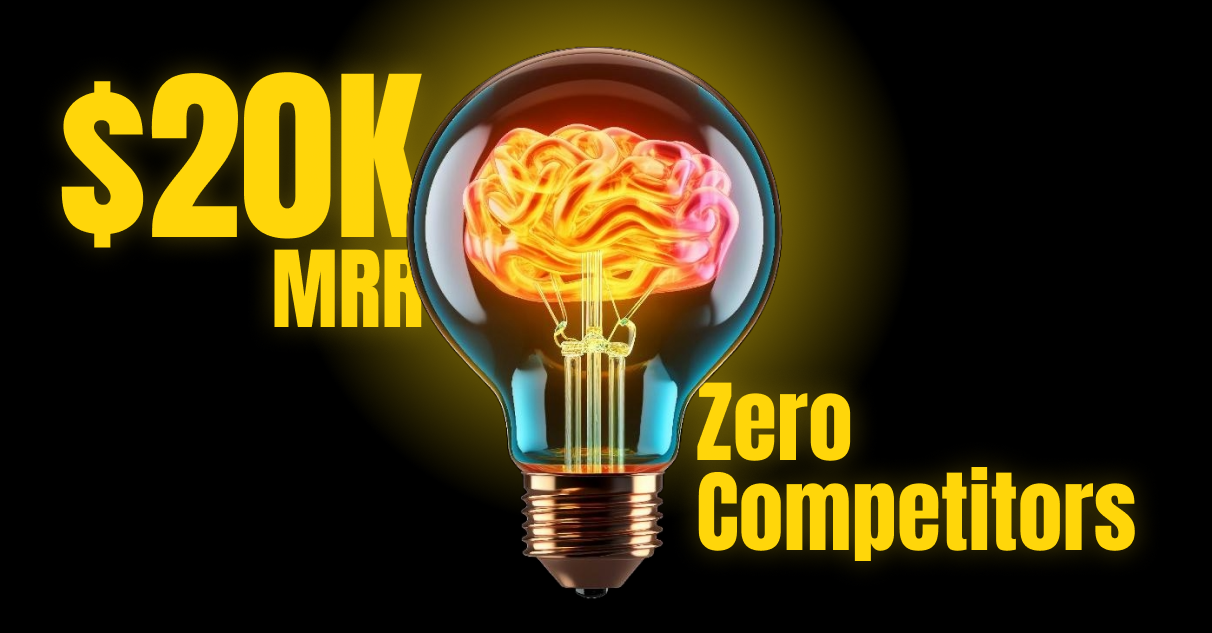 Easy $20K+ MRR App Idea