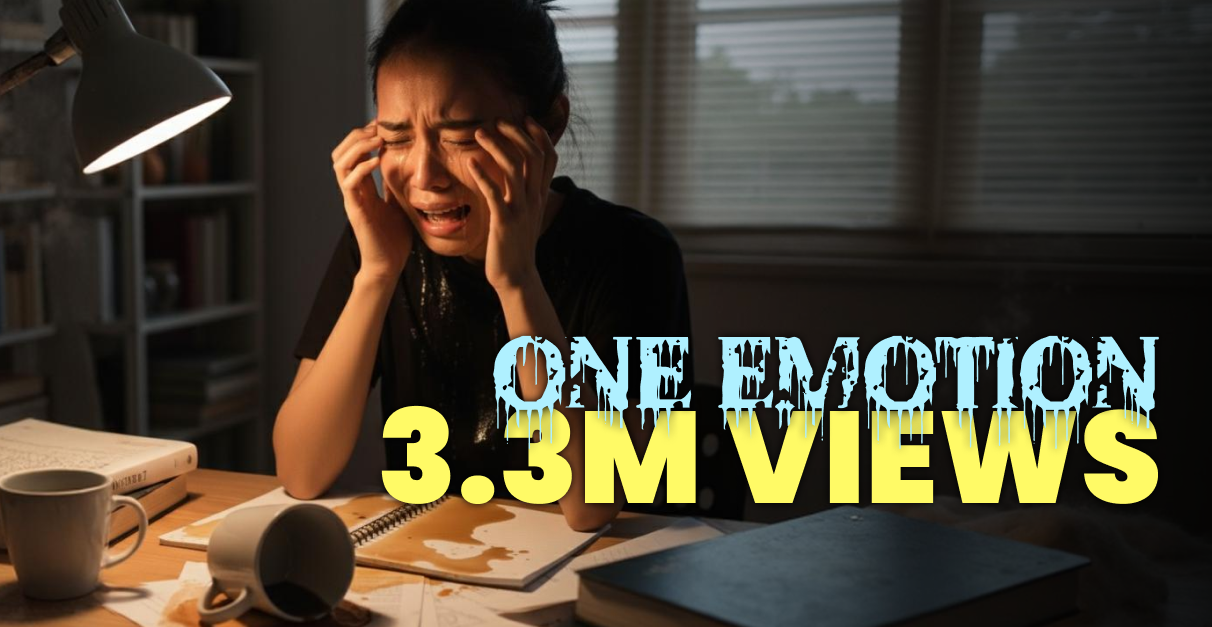 Crying While Learning: 3.3M Views in 30 Days