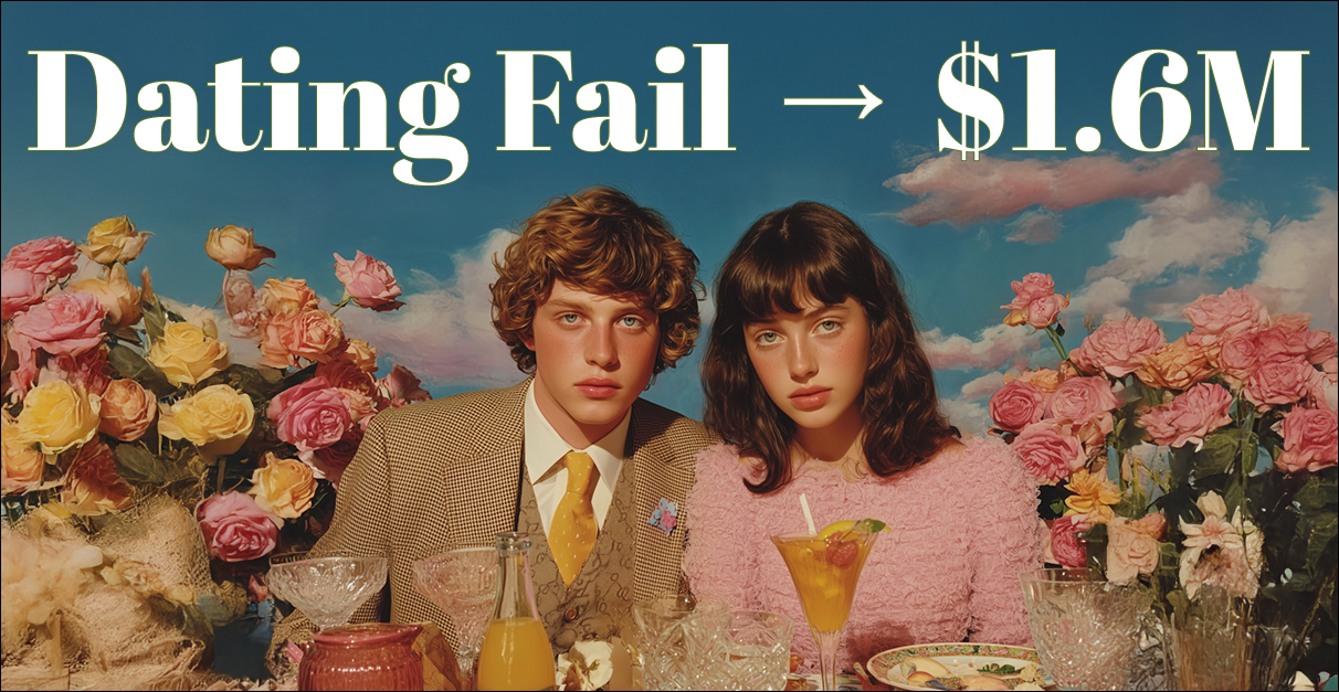 Bad Dates Turned $1.6M In Seed Fund