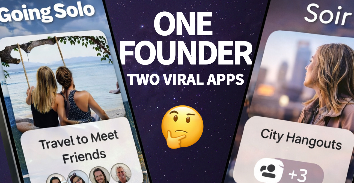 One Female Founder, Two Viral Apps