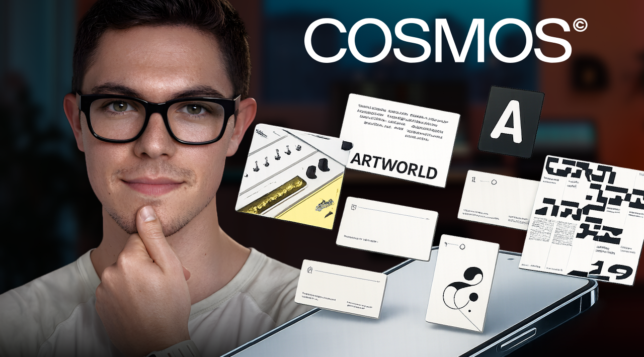 Cosmos: 3D Visual Onboarding, Adaptive Search & Layered Animations | App Breakdown #30