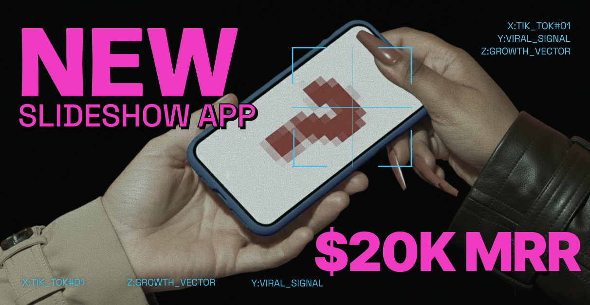 Slideshow Goes Viral Three Times and Builds a $20K MRR Newcomer