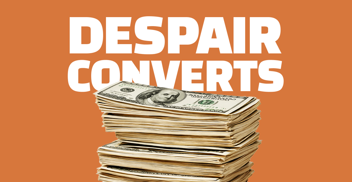 Job Market Despair Brings Their First Organic Hit