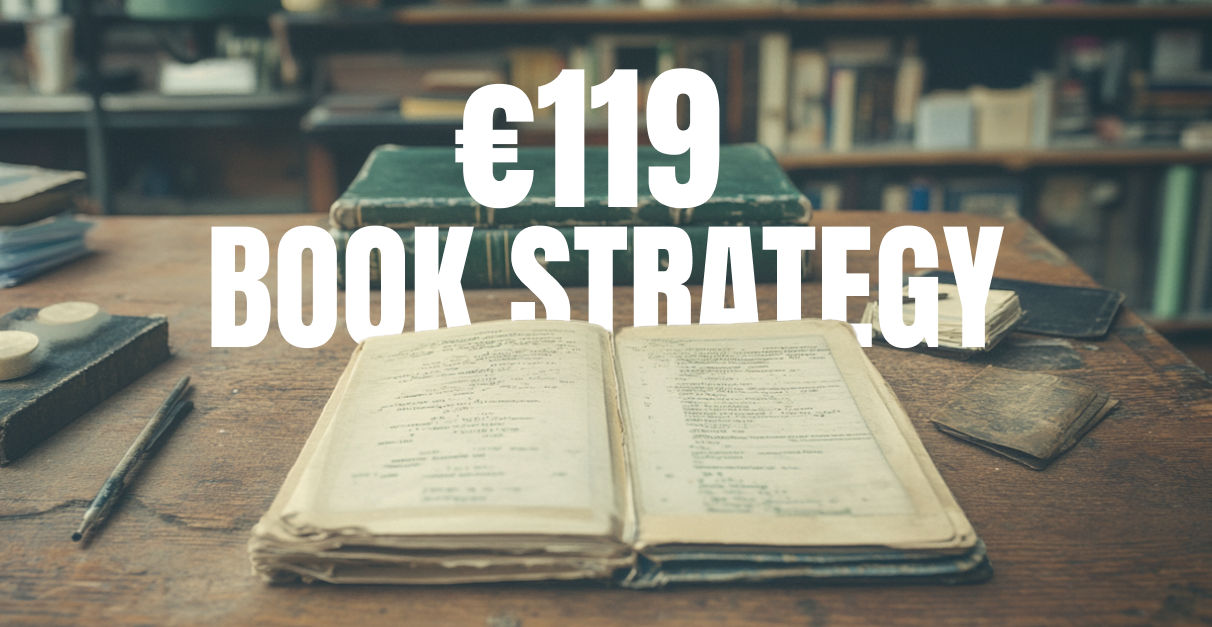 Hold the Cover. Share a Hack. Sell a €119 Book.