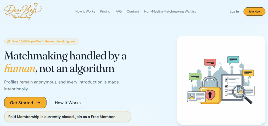 DearBaji.com website