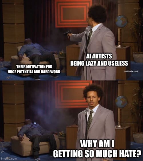 Eric Andre shooting meme