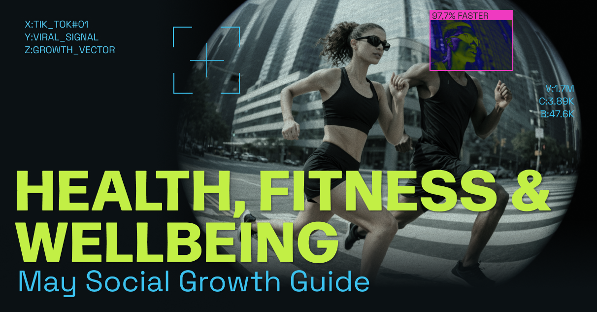 Health, Fitness & Well-Being: May 2026 Social Growth Guide