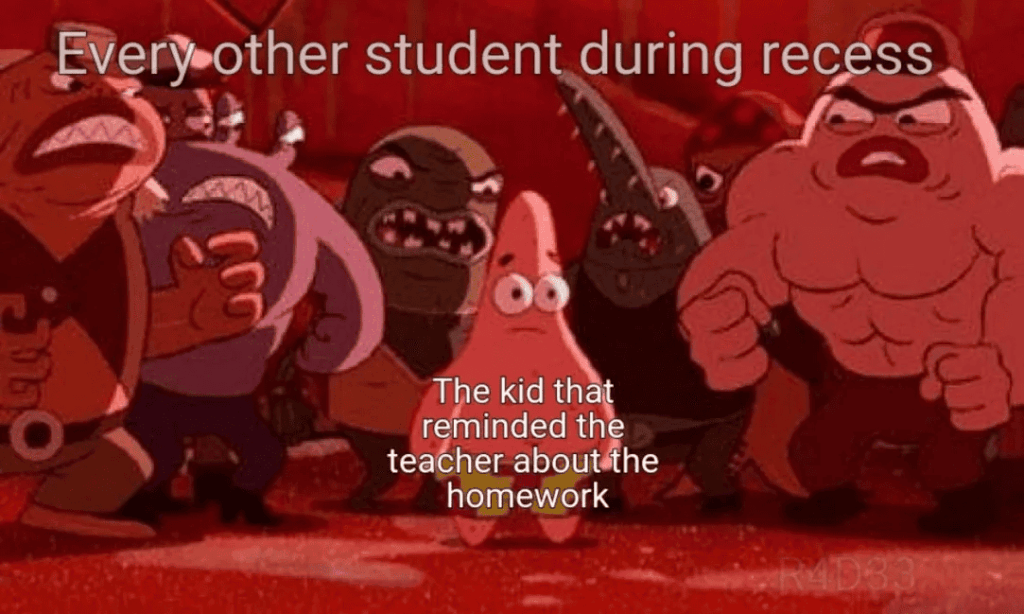 Patrick Star from SpongeBob meme