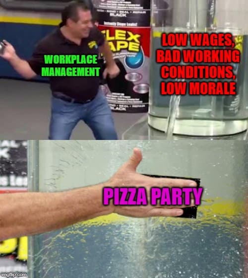 A tape commercial meme